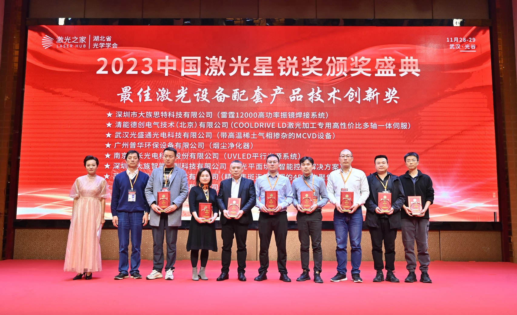 ITB8888通博光学接受颁奖